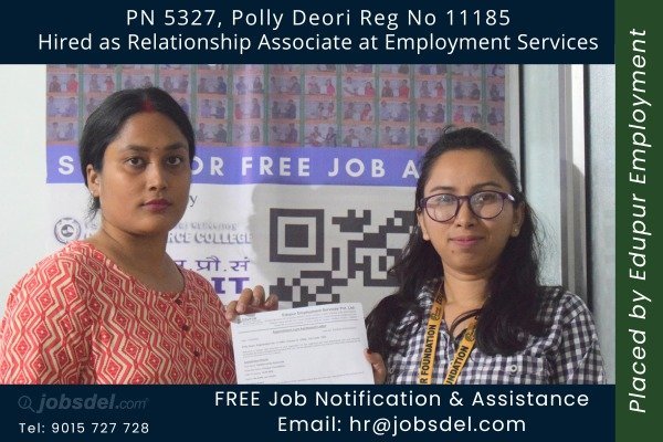 Polly Hired as Relationship Associate at Employment Services