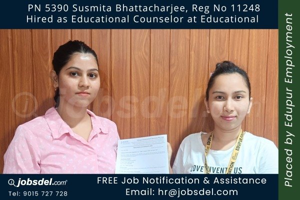 Susmita Hired as Educational Counselor