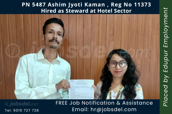 Ashim Jyoti Sarmah hired as steward