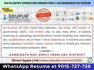 Data Entry Operator
