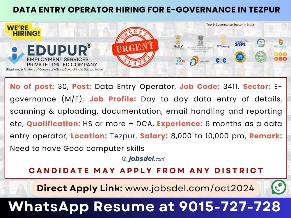 Data Entry Operator
